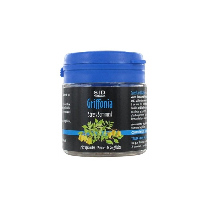 S.I.D Nutrition Stress Sommeil Griffonia - Complément alimentaire