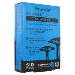 Mélatonine pour un sommeil de qualité