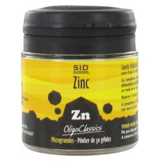 Complément alimentaire zinc pour peau, cheveux et ongles