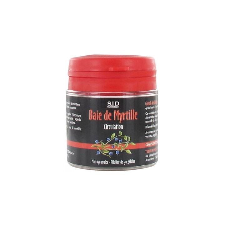 Baie de myrtille pour la santé oculaire