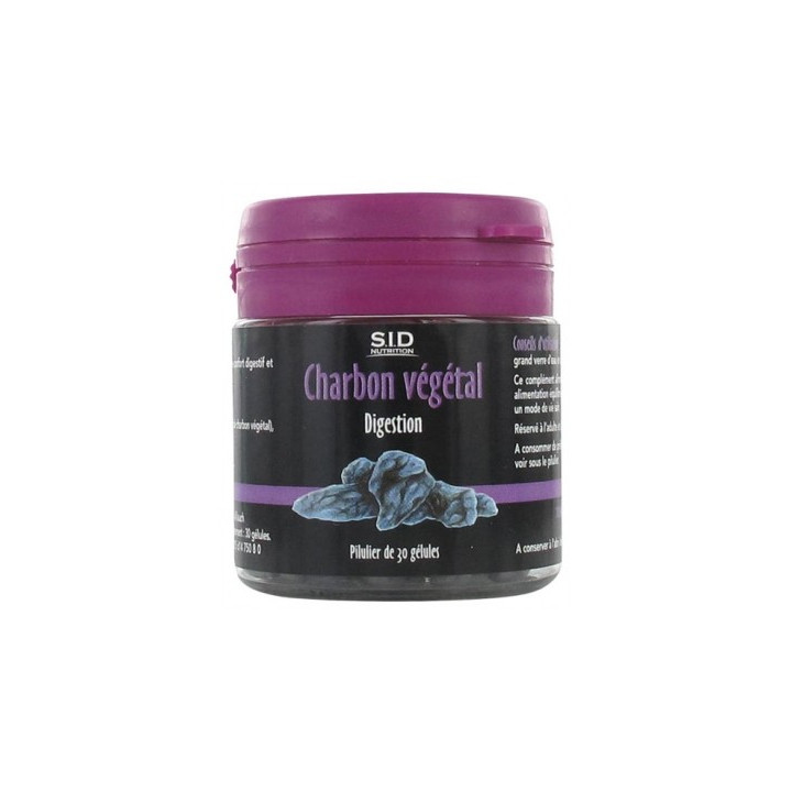Charbon végétal pour digestion - S.I.D Nutrition