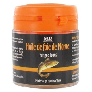S.I.D Nutrition Fatigue Tonus Huile de Foie de Morue