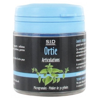 S.I.D Nutrition Articulations Ortie - Complément alimentaire pour les articulations