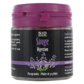 S.I.D Nutrition Digestion Sauge - Complément alimentaire pour digestion