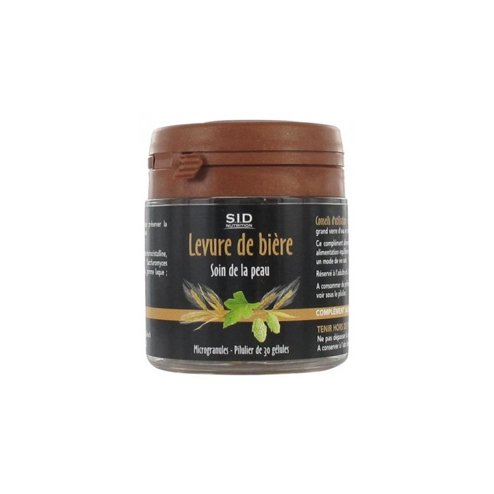 Soin de la peau - Levure de bière pour une peau saine