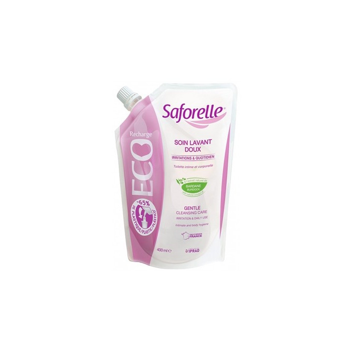 Soin Lavant Doux Saforelle 400ml - Hygiène intime