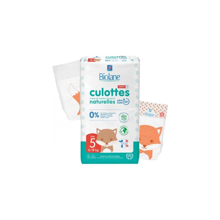 Culottes Naturelles Biolane - Confort et Protection pour Bébé