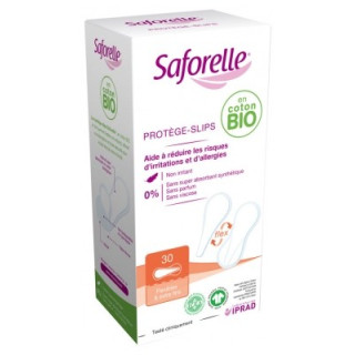 Protège-slips Saforelle 30 Flexibles & Extra-Fins