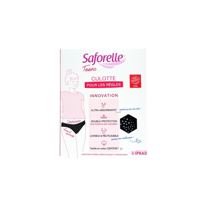 Culotte menstruelle Saforelle Teens