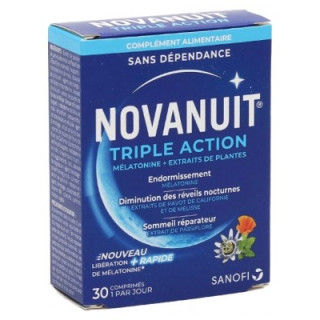 Novanuit Triple Action - Complément alimentaire pour un sommeil de qualité