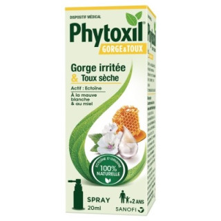 Phytoxil Spray Gorge - Soulagez votre gorge irritée