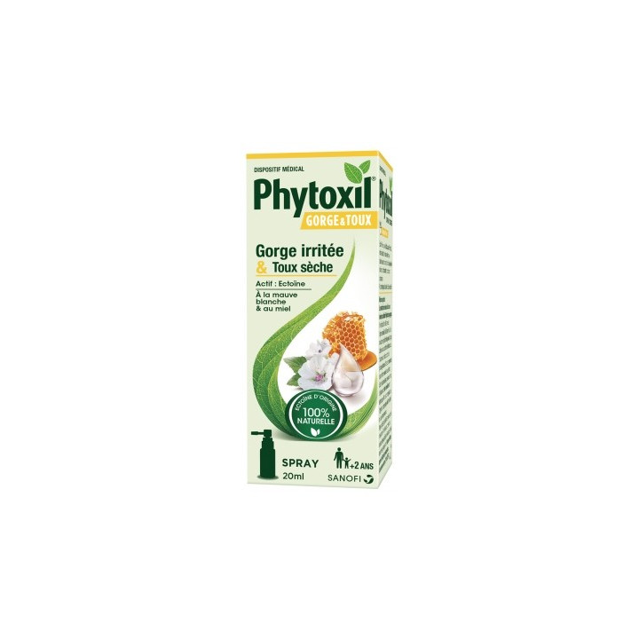 Phytoxil Spray Gorge - Soulagez votre gorge irritée