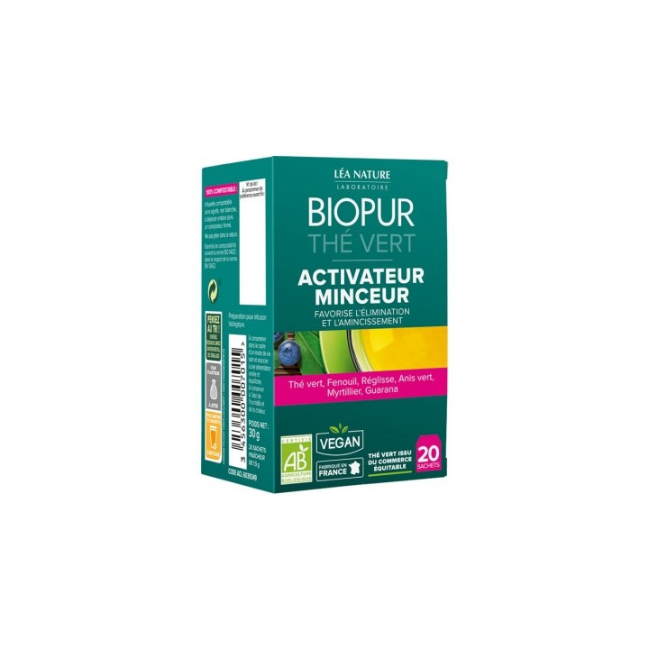 Thé Vert Activateur de Minceur Biopur