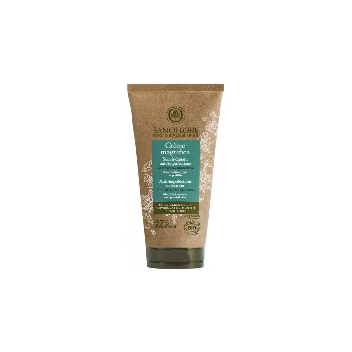 Crème Magnifica Sanoflore - Soin Hydratant Anti-Imperfections Bio