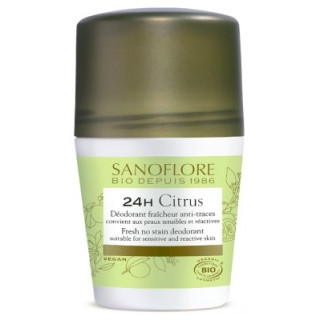 Déodorant Sanoflore 24H Citrus - Déodorant naturel
