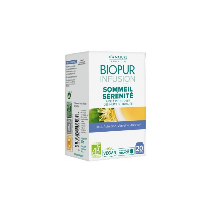Infusion Sommeil Sérénité - Biopur