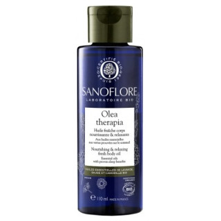 Huile fraîche corps bio Sanoflore Olea Therapia