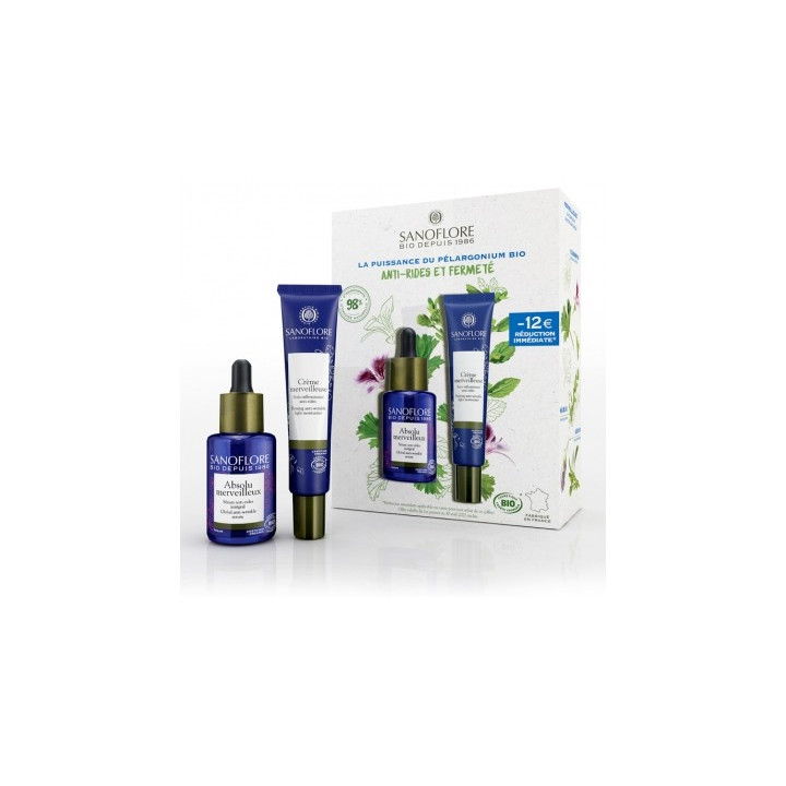 Sanoflore Absolu Merveilleux Bio - Coffret Anti-Âge