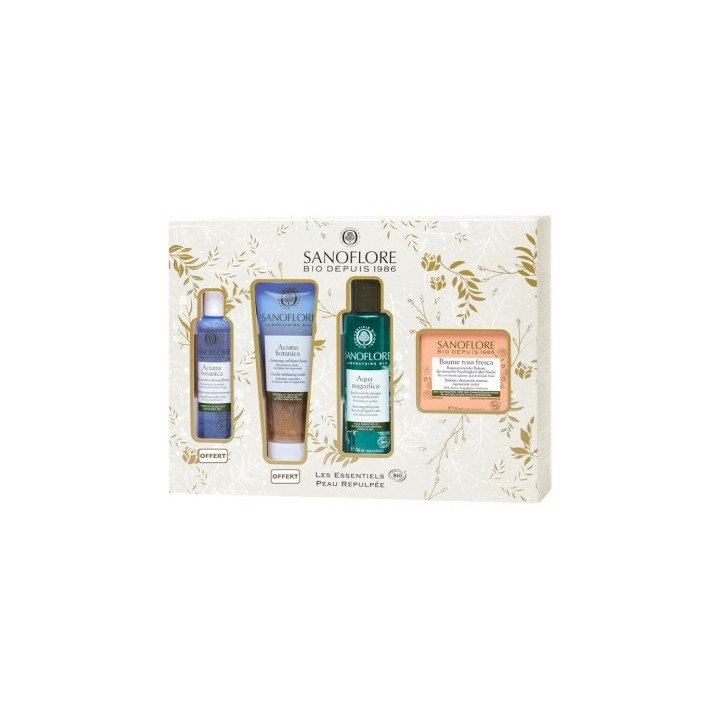 Coffret Les Essentiels Peau Repulpée Bio Sanoflore