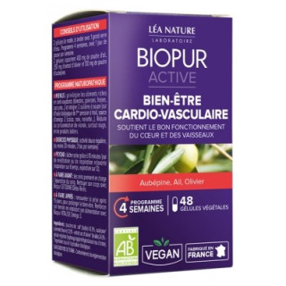 Biopur Active Bien-Être Cardio-Vasculaire - Complément Alimentaire Bio