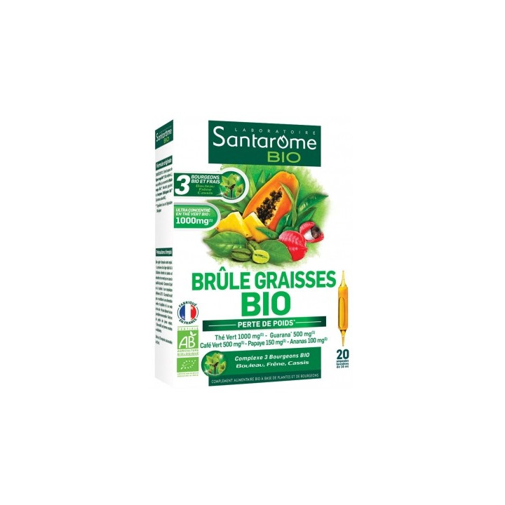 Santarome Bio Brûle Graisses Bio - Complément alimentaire naturel