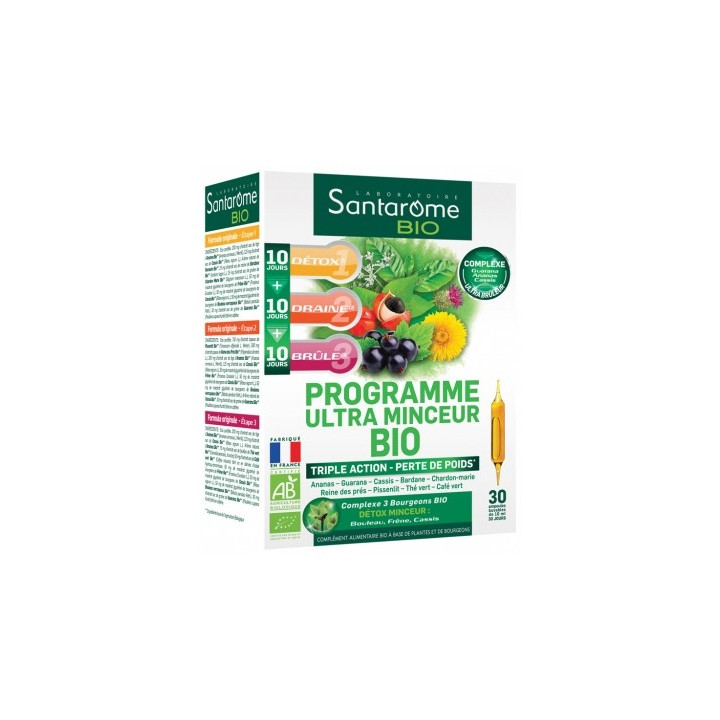 Santarome Bio Ultra Minceur Bio - Programme de perte de poids