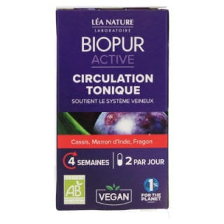 Biopur Active Circulation Tonique - Améliorez votre circulation sanguine