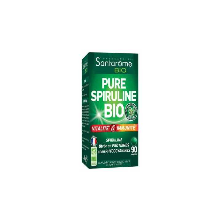 Spiruline Bio pour vitalité et système immunitaire