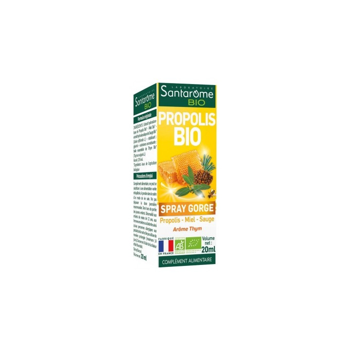 Santarome Bio Propolis Spray Buccal Bio 20 ml