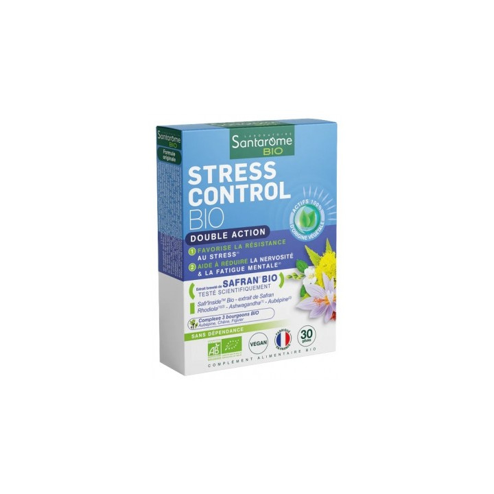 Santarome Stress Control Bio - Complément alimentaire pour stress