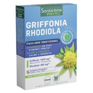 Santarome Griffonia Rhodiola - Équilibre émotionnel naturel