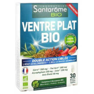 Santarome Bio Ventre Plat Bio - Complément Alimentaire pour un Ventre Plat