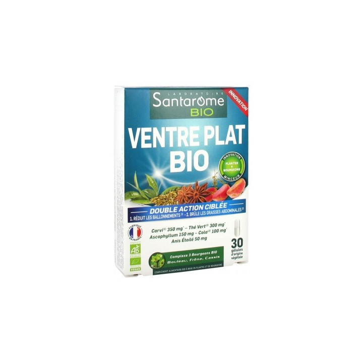 Santarome Bio Ventre Plat Bio - Complément Alimentaire pour un Ventre Plat