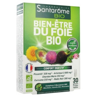 Santarome Bio Bien-Être du Foie Bio - Complément Alimentaire