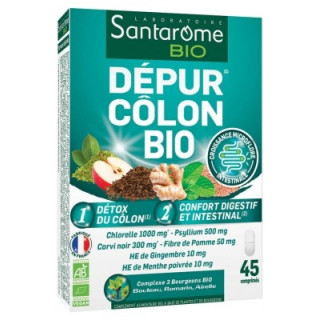 Santarome Bio Dépur Côlon Bio - Complément alimentaire pour digestion