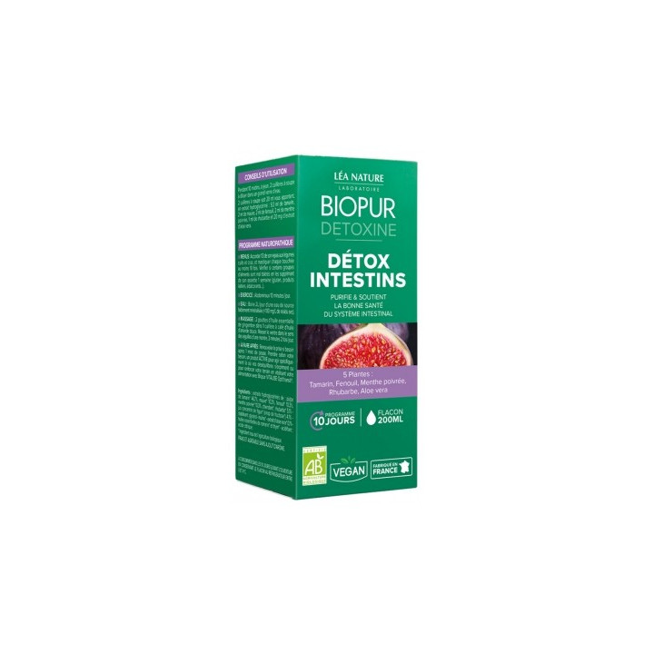 Détox Intestins - Complément Alimentaire Biologique