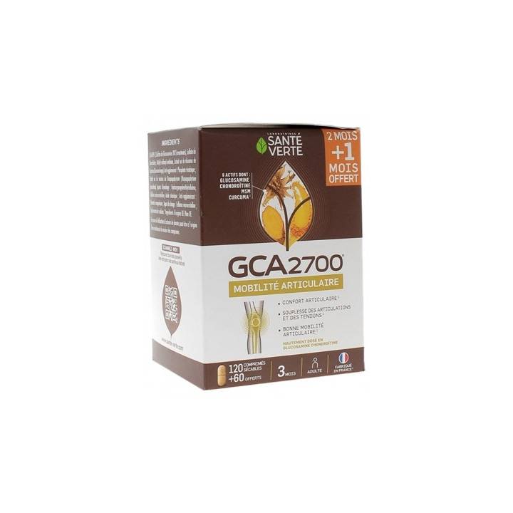 Santé Verte GCA 2700 - Complément alimentaire pour la mobilité articulaire