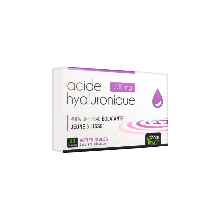 Acide Hyaluronique 200 mg - Santé Verte