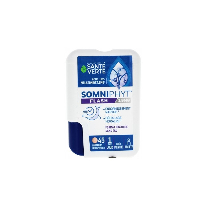 Somniphyt Flash 1,9 mg - Trouvez un sommeil paisible