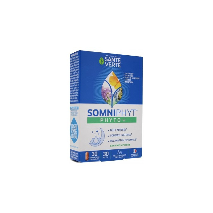 Sommeil naturel avec Santé Verte Somniphyt Phyto+