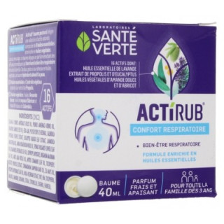 Baume Pectoral Actirub - Confort Respiratoire