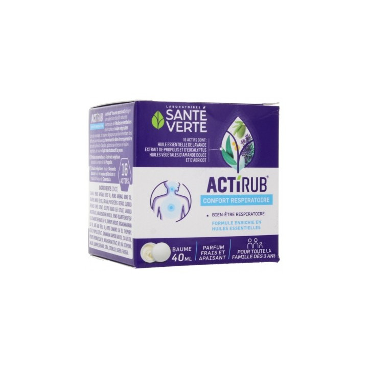 Baume Pectoral Actirub - Confort Respiratoire
