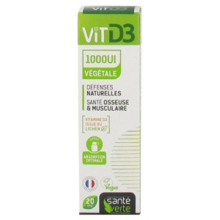 Vitamine D3 végétale - Santé Verte