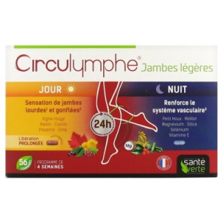 Circulymphe Jour Nuit - Complément alimentaire pour circulation sanguine