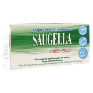 Tampons Hygiéniques Saugella Cotton Touch Normal