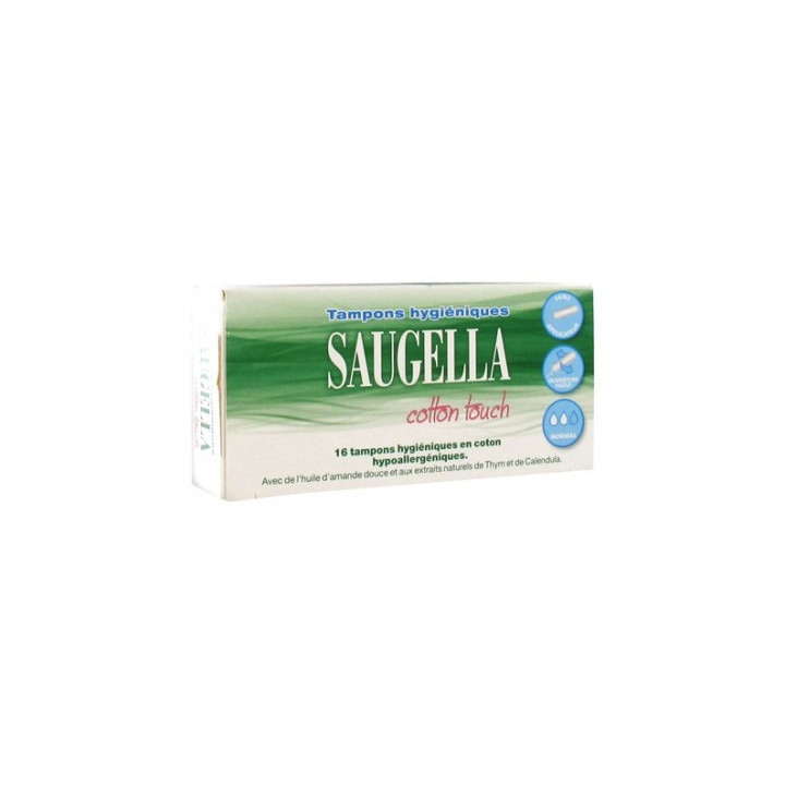 Tampons Hygiéniques Saugella Cotton Touch Normal