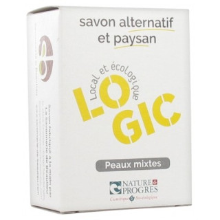 Savon Logic Jaune pour peaux mixtes - Savonnerie de Beaulieu