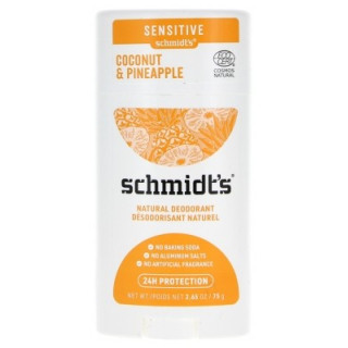 Déodorant naturel Schmidt's Sensitive Noix de Coco Ananas