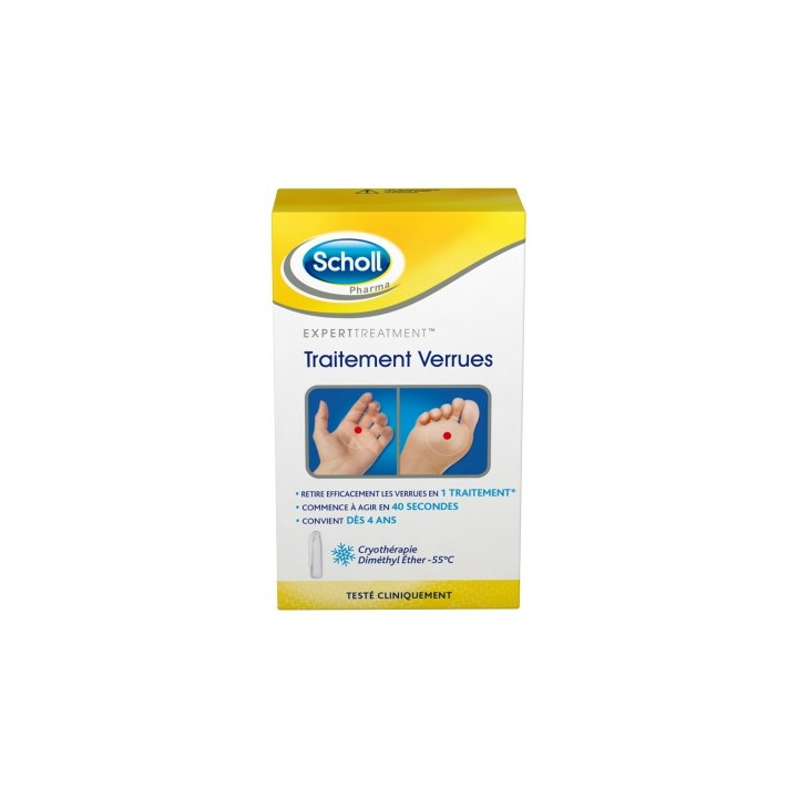 Scholl Traitement Verrues Pieds & Mains 80ml