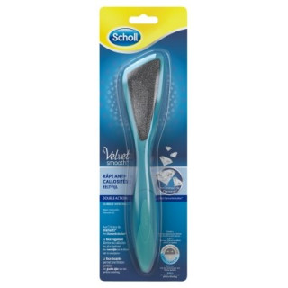 Râpe Anti-Callosités Double Action Velvet Smooth Scholl